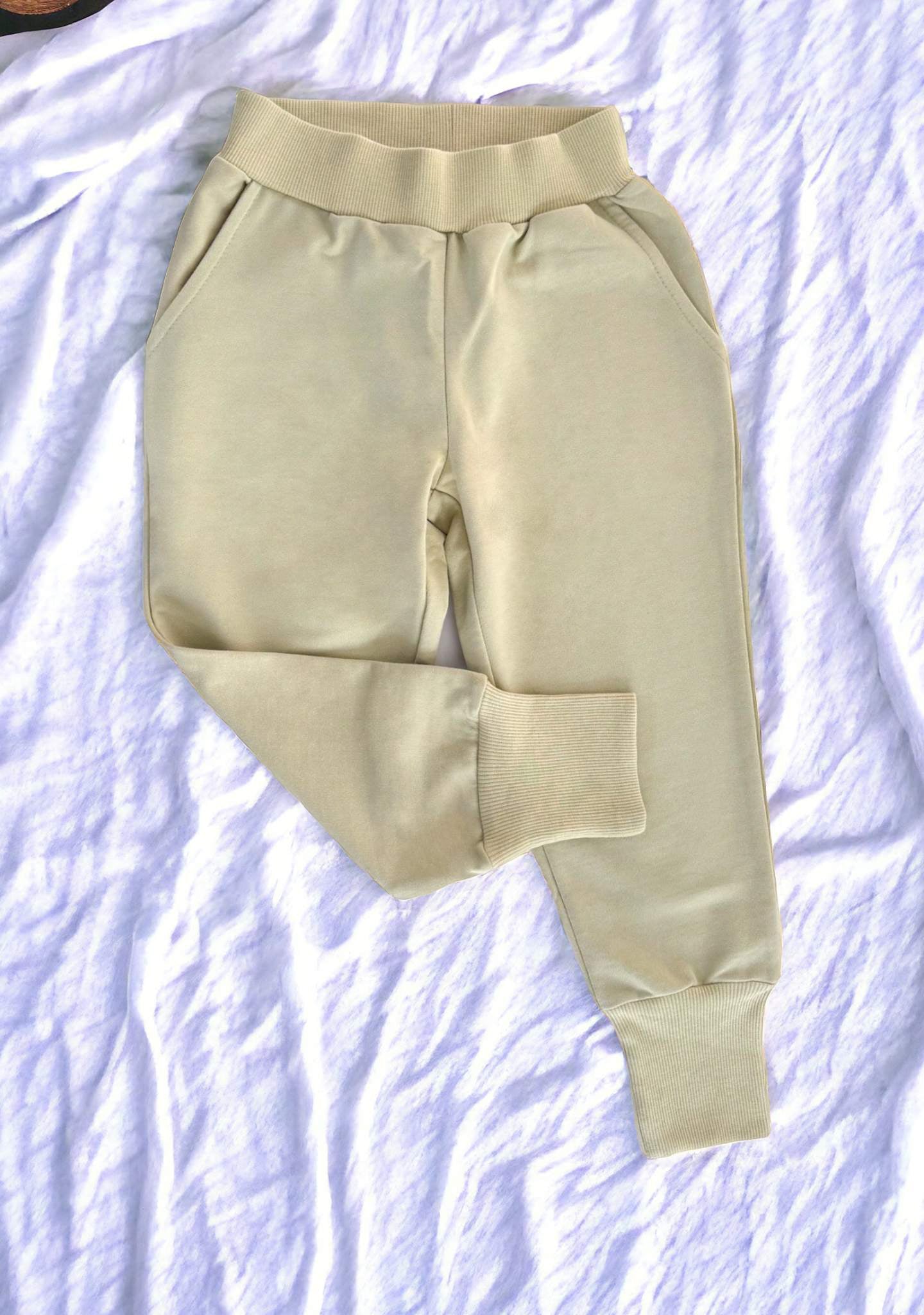 Pants Hellgrün aus Baumwolle